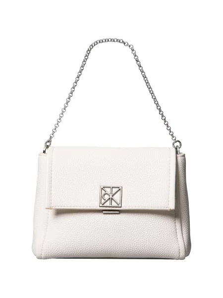 Geanta crossbody Calvin Klein alb