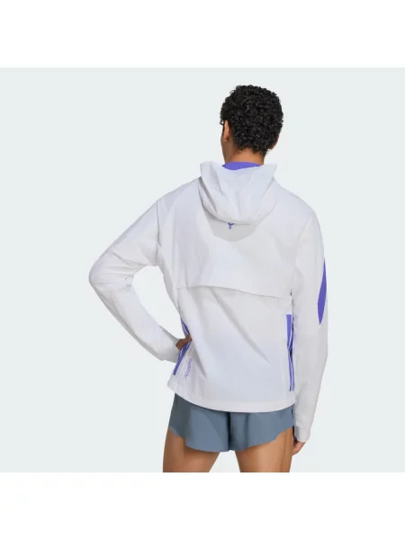Bunda Adizero Running bílá