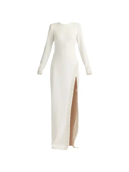 Rochie Tadashi Shoji cu mărgele de costum alb
