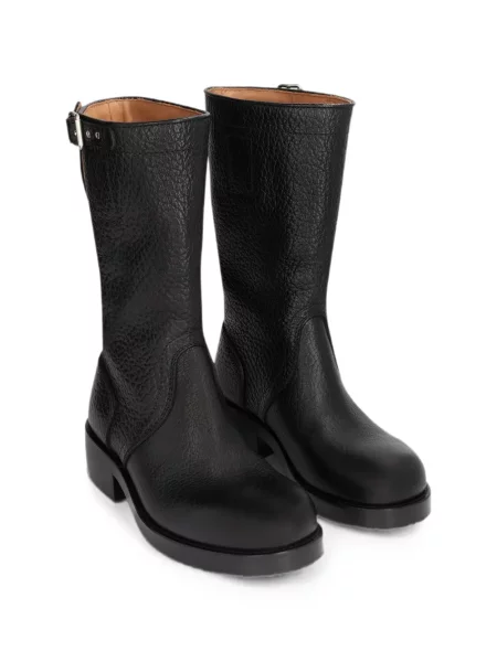 Botine Dries Van Noten din piele negru