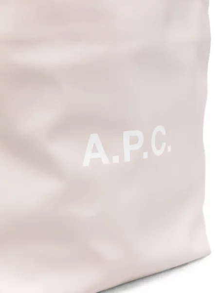 Geantă shopper A.p.c. cu imagine