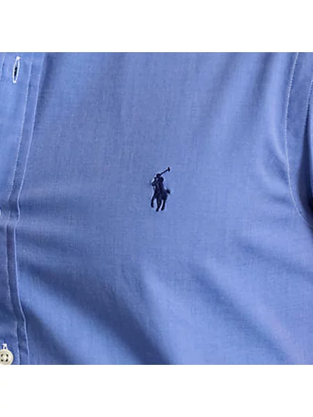 Koszula Polo Ralph Lauren ze stretchu niebieska