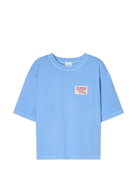 Tricou Closed albastru