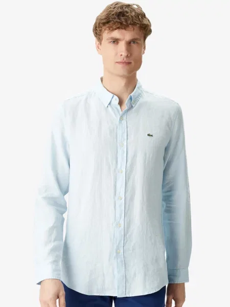 Сорочка Lacoste блакитна