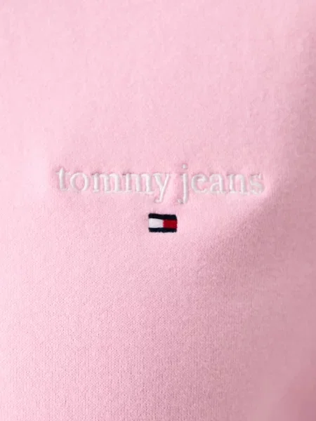 Суитчър Tommy Jeans розово