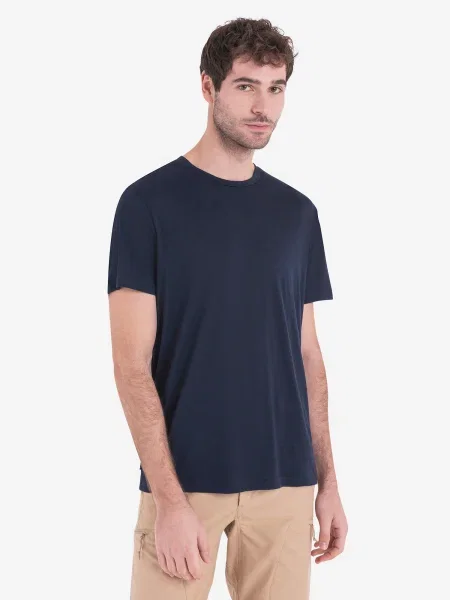 ICEBREAKER Tricou funcțional Tech Lite III noapte albastru