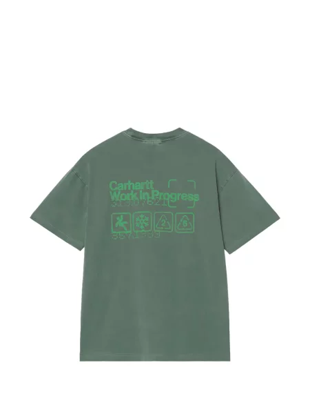 Tricou Carhartt Wip cu imagine verde