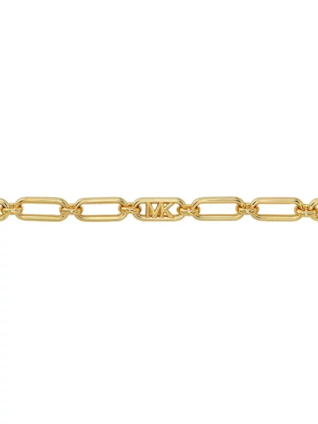 Colier Michael Kors cu autograf auriu