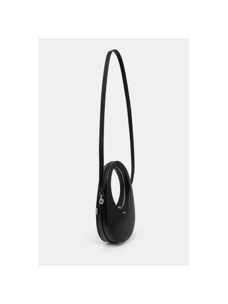 Coperni torebka skórzana Crossbody Mini Swipe Bag czarny