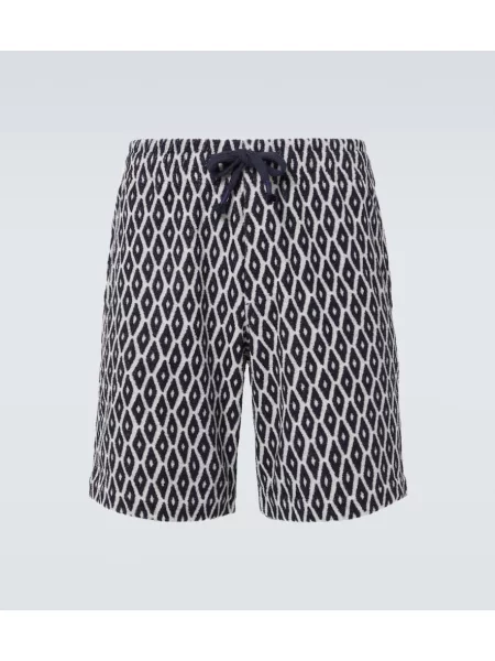 Froté kraťasy Orlebar Brown s potiskem černé