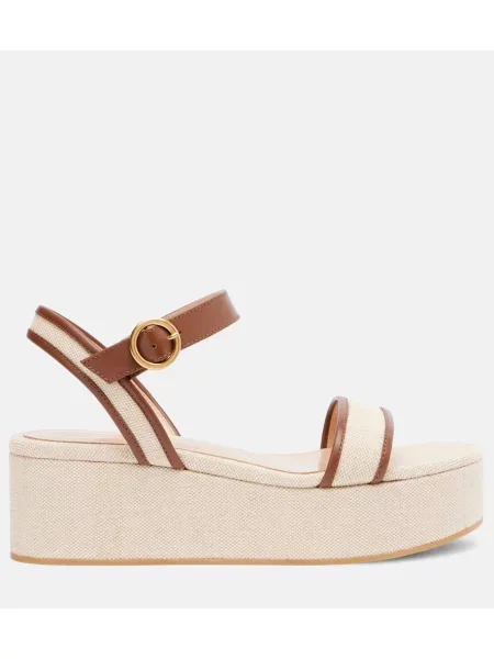 Sandale Gianvito Rossi din piele maro