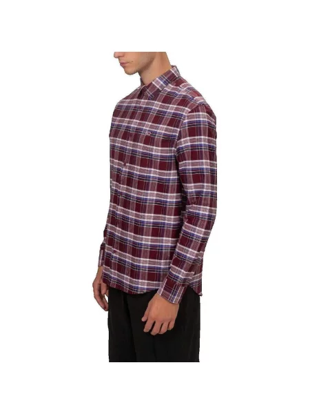 Kockované džínsy Tommy Hilfiger keper