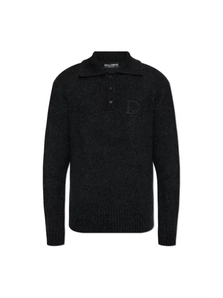 Sweter Dolce And Gabbana czarny