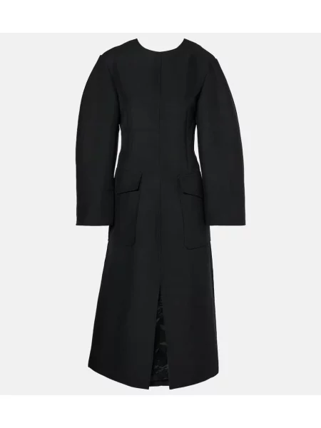 Obleka midi obleka Co nad koleni črna