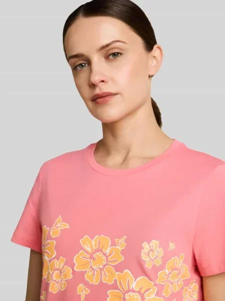 Męski t-shirt o kroju regular fit z czystej bawełny Tom Tailor
