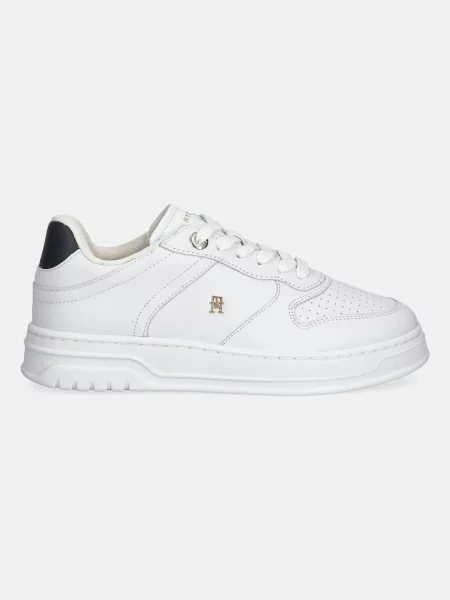 Sneakers Tommy Hilfiger Th Sporty Cupsole Corp alb