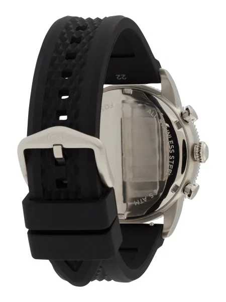 Fossil ceas barbati argintiu alb