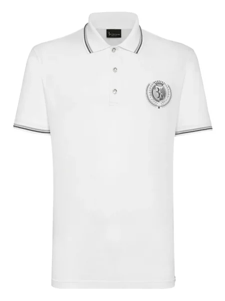 Tricou polo Billionaire alb