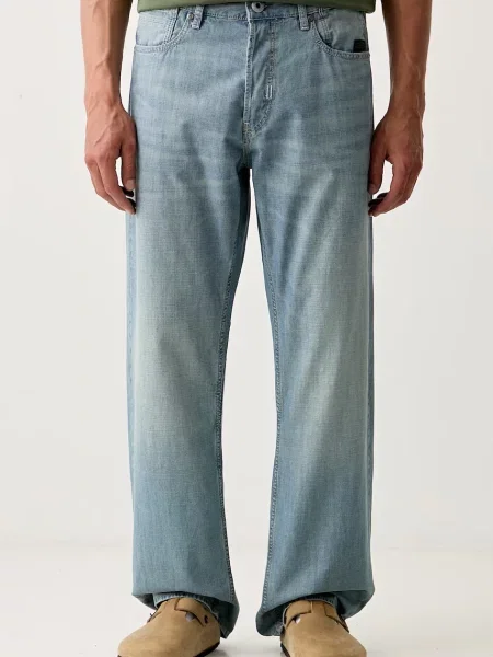 G-Star blugi straight pentru bărbați Deeggie Relaxed Straight albastru