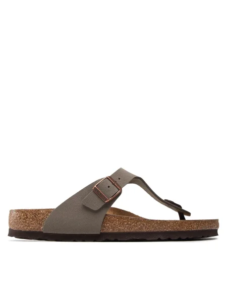 BIRKENSTOCK Flip-flops Gizeh taupe gri