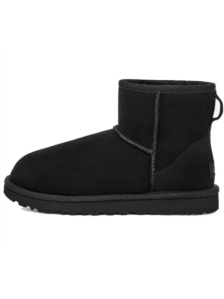UGG Hótaposó W Classic Mini II | hasított bőr fekete