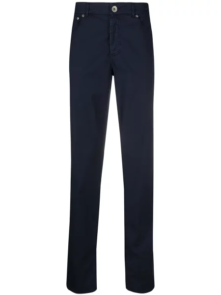 Chinos Brunello Cucinelli modré