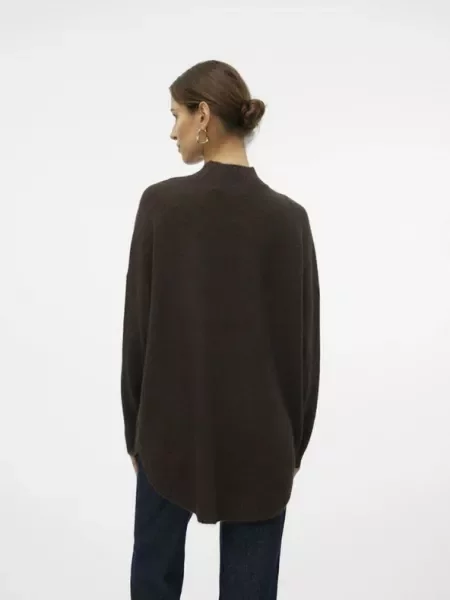 Πουλόβερ Vero Moda καφέ