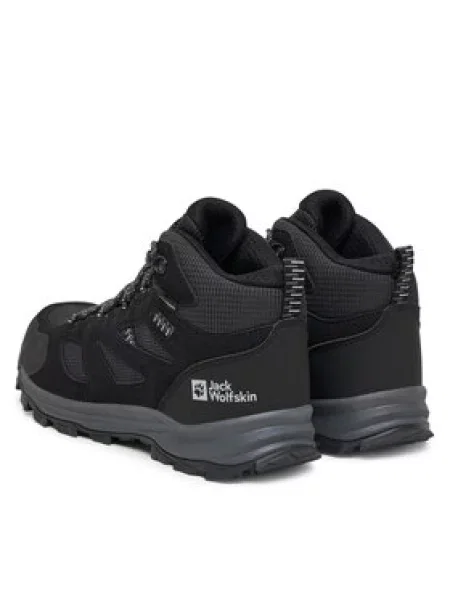 Trekking čevlji Jack Wolfskin Vojo Tour Texapore Mid črna