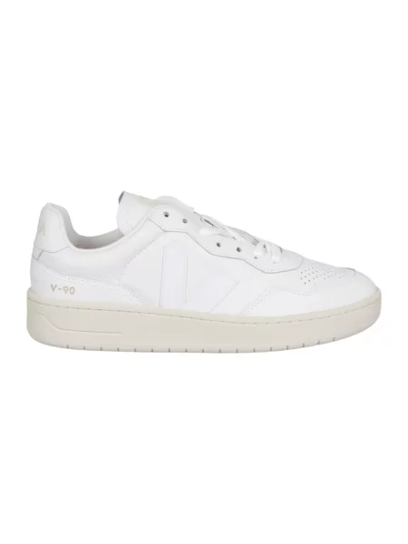 Sneakersy Veja skórzane białe