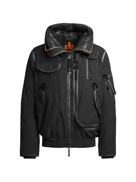 Geacă bomber Parajumpers cu glugă negru