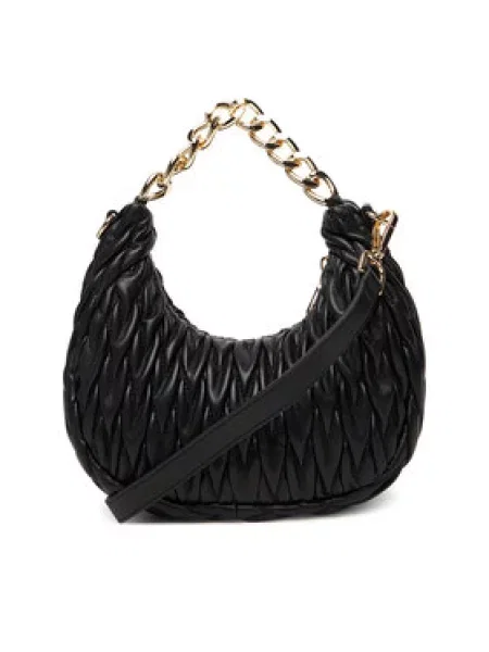 Pisemska torbica Love Moschino črna