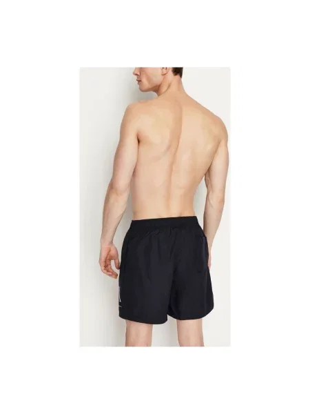 Pantaloni Eax albastru