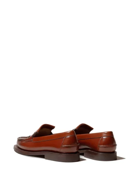 Pantofi loafer Hereu cu franjuri maro