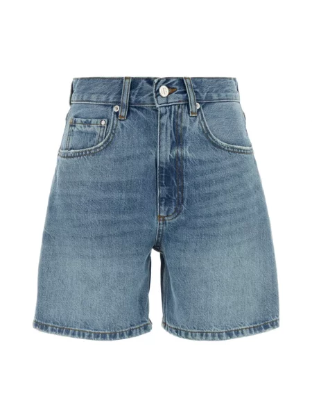 Szorty jeansowe Anine Bing niebieskie