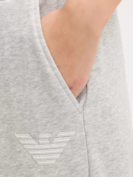 Спортивні штани Emporio Armani Underwear з аплікацією сірий