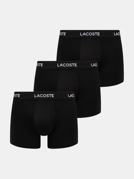 Boxerky Lacoste černá