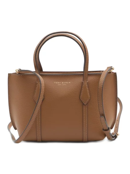 Shopperka Tory Burch brązowa