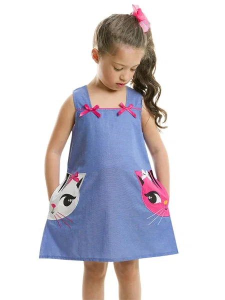 Rochie copii Denokids alb