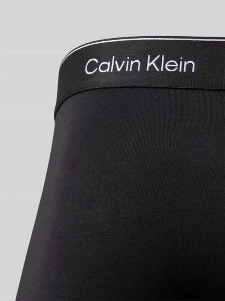 Majtki i obcisłe bokserki z elastycznym pasem z logo w zestaw 3 szt. Calvin Klein Underwear czarne