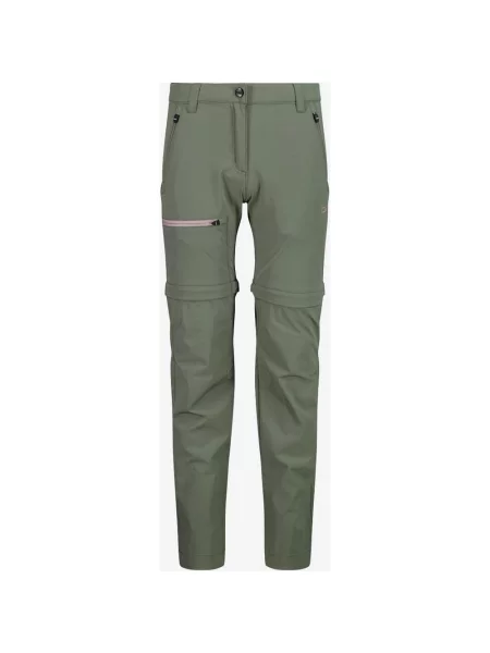 Spodnie CMP Zip-Off Stretch Cargo chłopięce 8 zielone