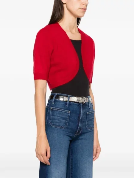 Scurt cardigan Twinset roșu