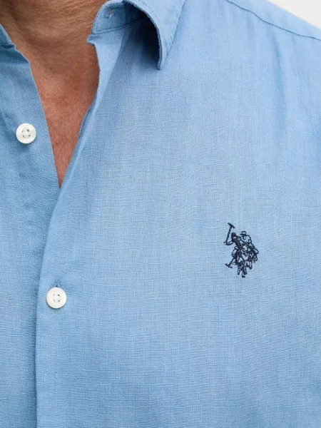 Льняная рубашка U.s. Polo Assn.