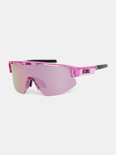 Okulary przeciwsłoneczne Bliz Matrix Small transparent pink/brown rose multi różowe
