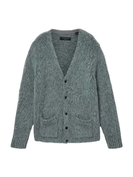 AllSaints Geacă tricotată TOBIE pastel verde