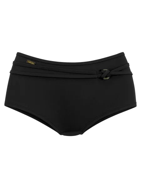 LASCANA Bikini hlačke Italy' črna