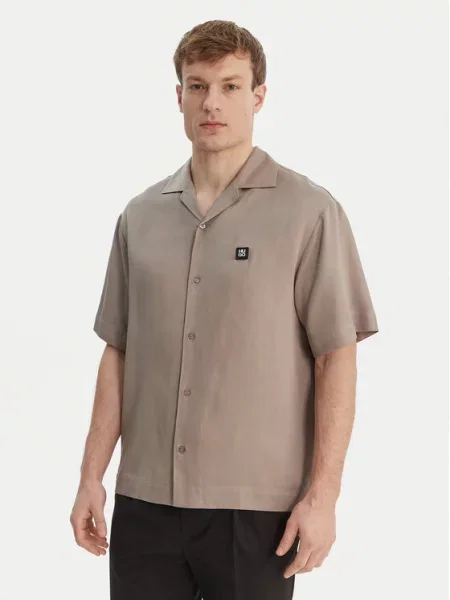 HUGO Cămașă Espino Oversize bej