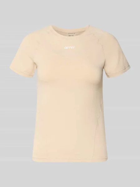 T-shirt z okrągłym dekoltem i logo Aim'n