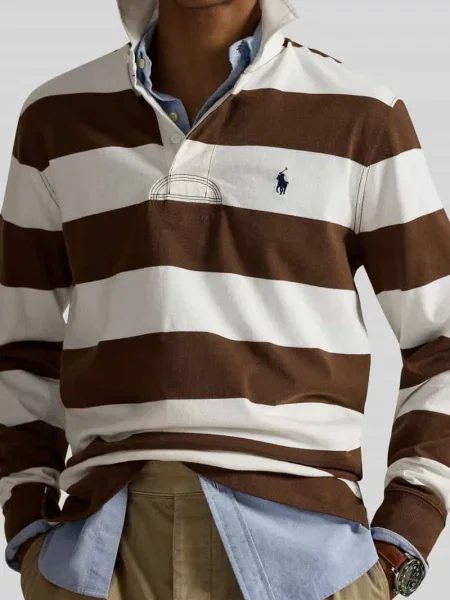 Koszulka rugby o kroju regular fit z czystej bawełny Polo Ralph Lauren