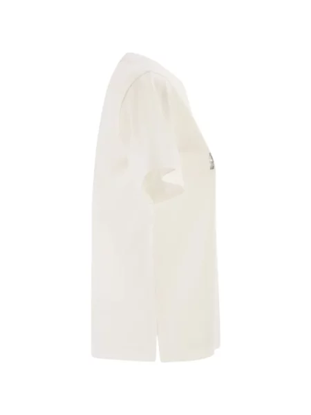 Tricou Weekend Max Mara din jerseu alb