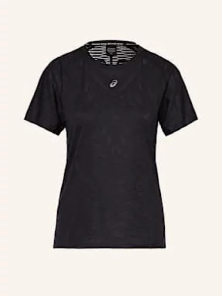 Běžecké tričko ASICS Metarun SS Top performance black černé